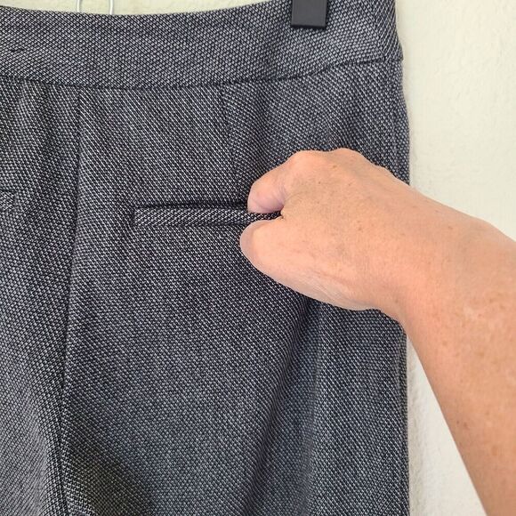 Express Womens‎ Pants 00R 00 Regular Houndstooth Flat Front Pockets Dress Pant - Picture 6 of 8